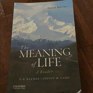 PHILOSOPHY TEXTBOOK MEANING OF LIFE